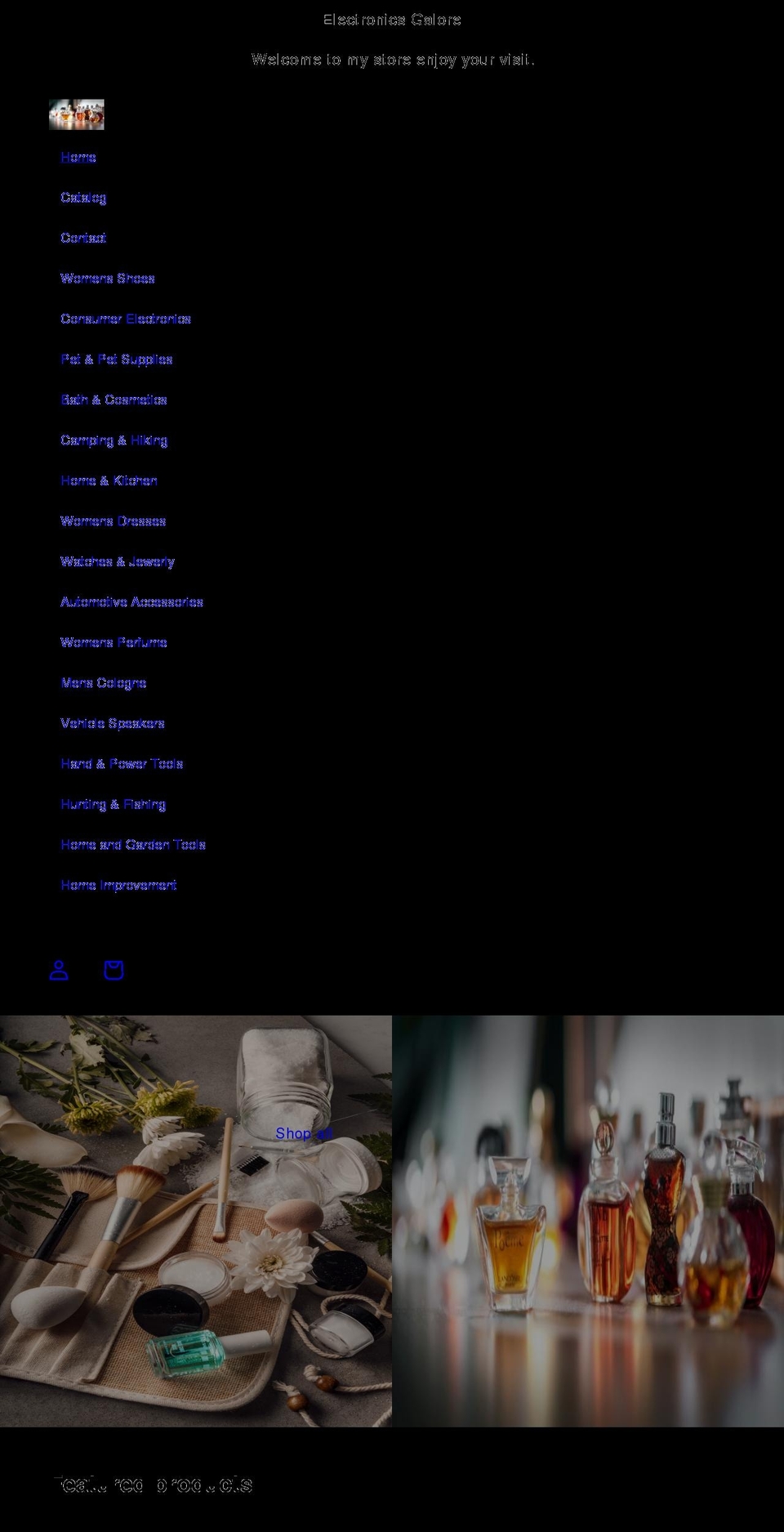 electrogalore.com shopify website screenshot