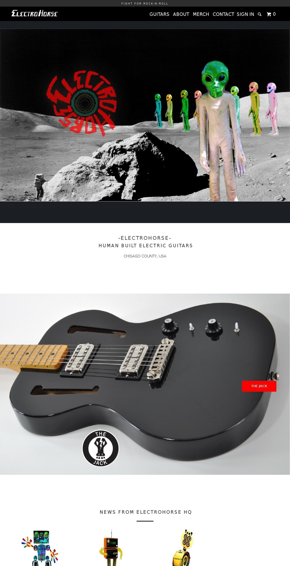 electrohorse.com shopify website screenshot