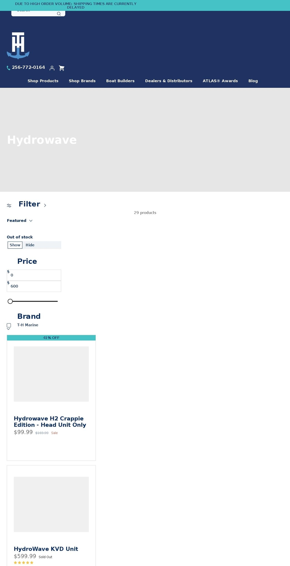 electronicfishcall.com — Shopify storefront screenshot