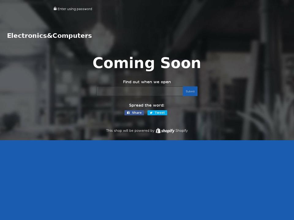 electronics-computers.com — Shopify storefront screenshot