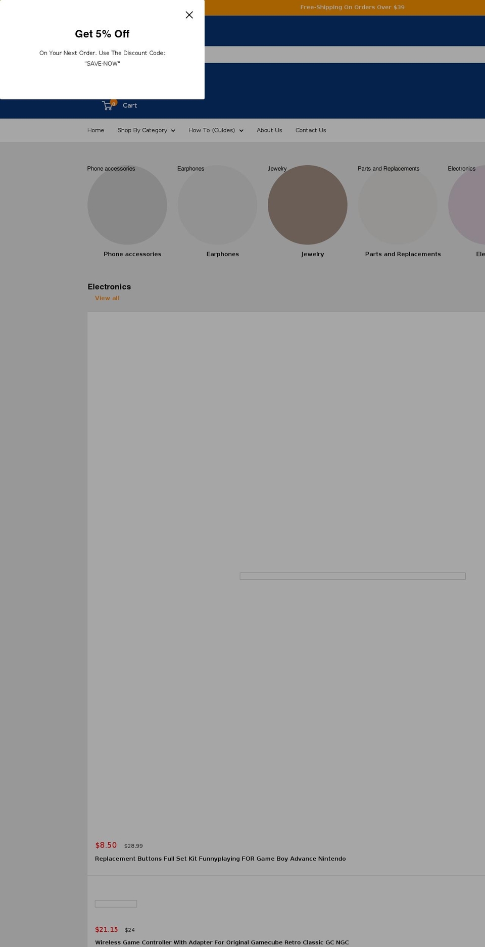 eleflorida.com shopify website screenshot