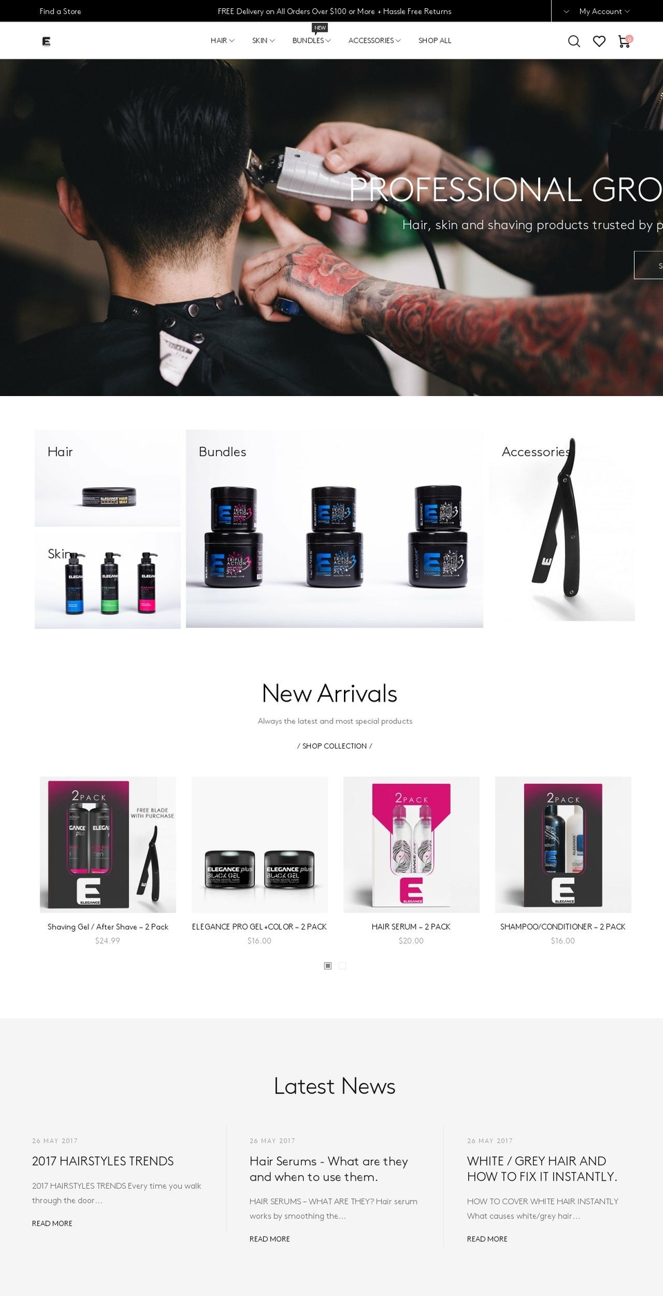 Fap-01 Shopify theme site example elegancecanada.com