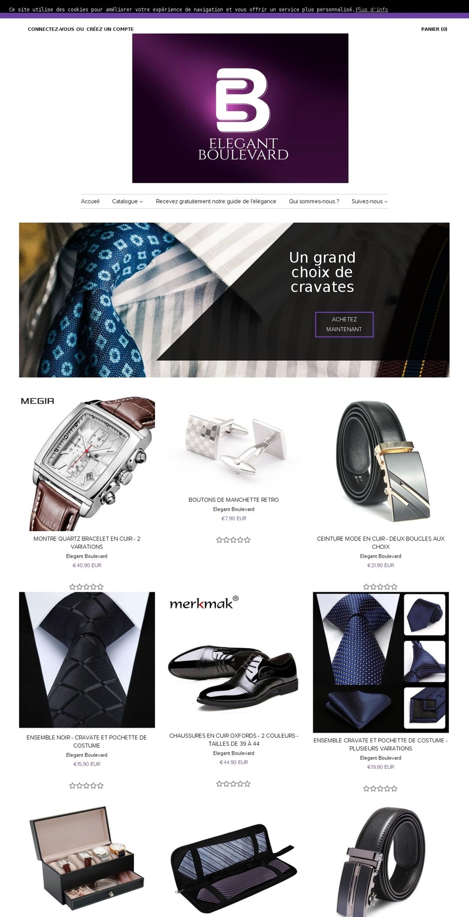 theme-shopify-1 Shopify theme site example elegantboulevard.com