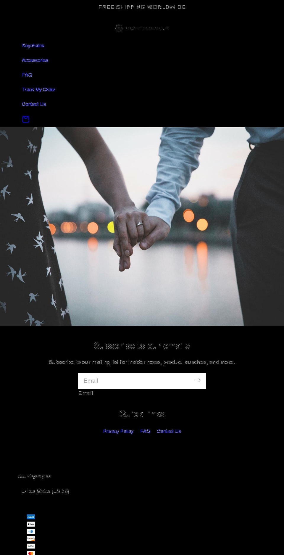 elegantendeavour.com — Shopify storefront screenshot