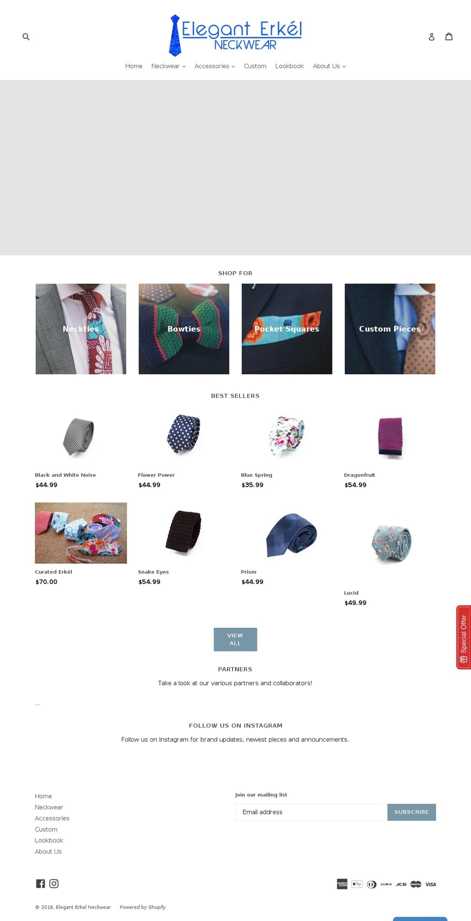 eleganterkel.com — Shopify storefront screenshot