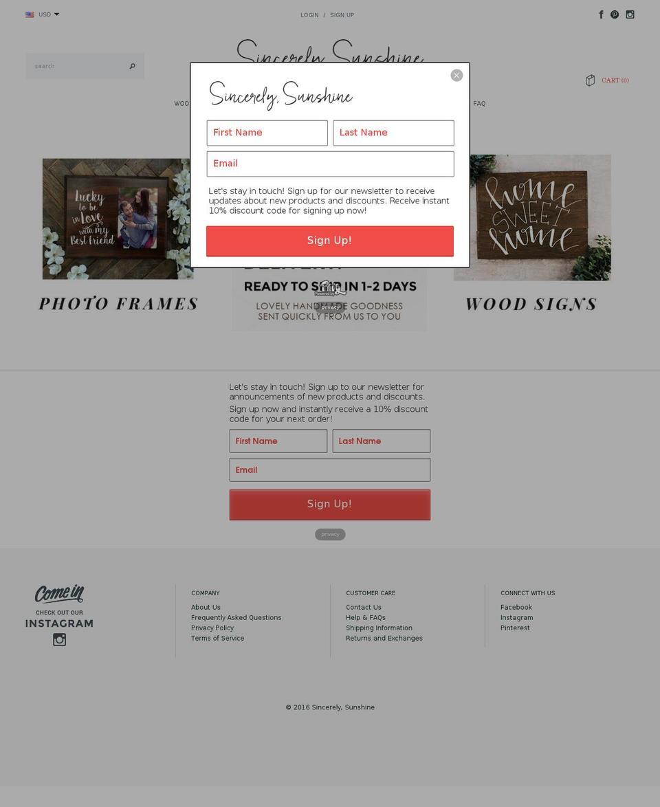 Avenue Shopify theme site example elegantsigns.com