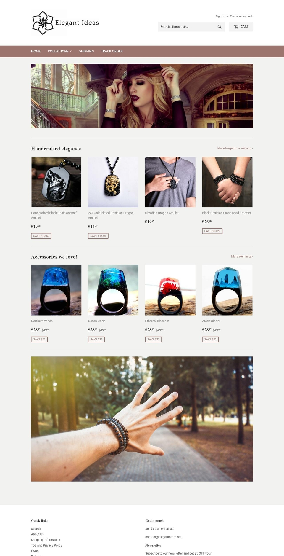 elegantstore.net shopify website screenshot