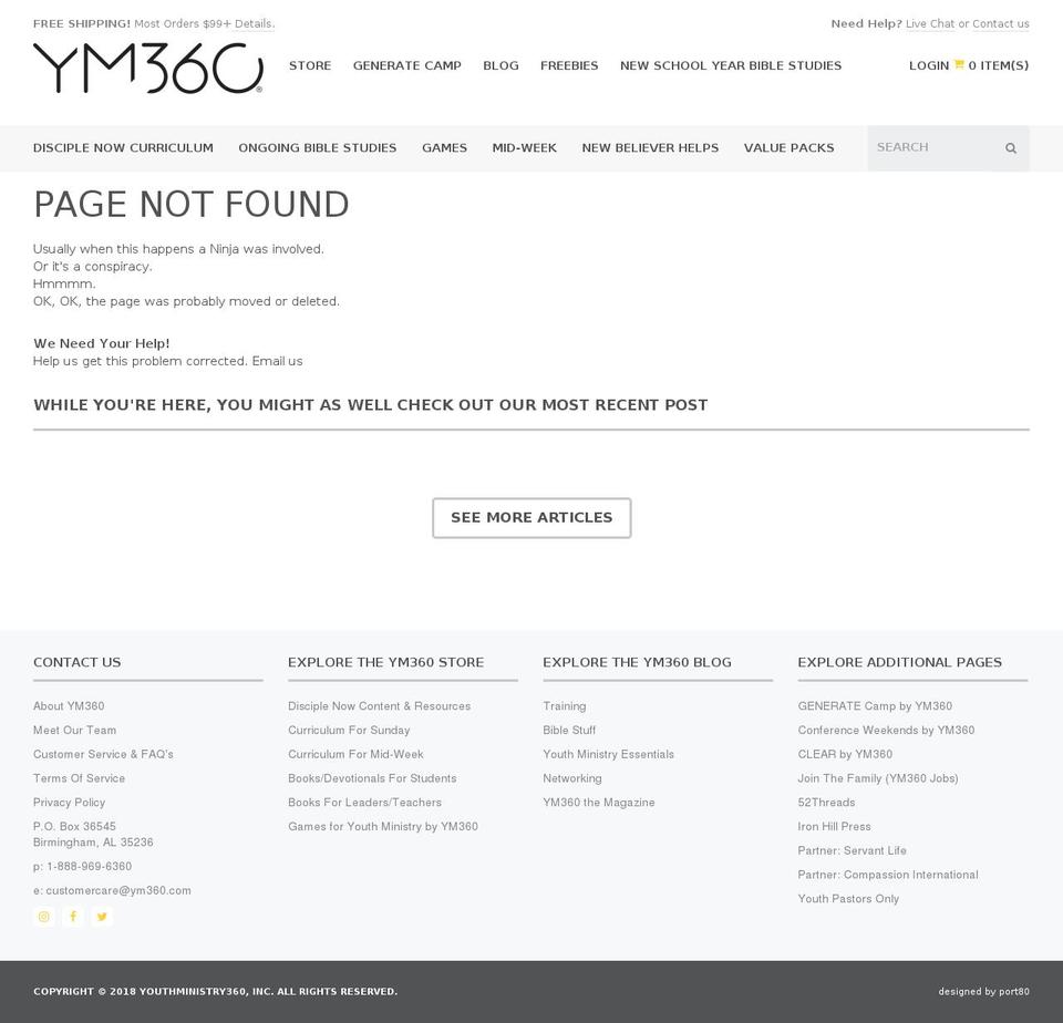 YM360 - Production V1 Shopify theme site example elementsbiblestudy.com