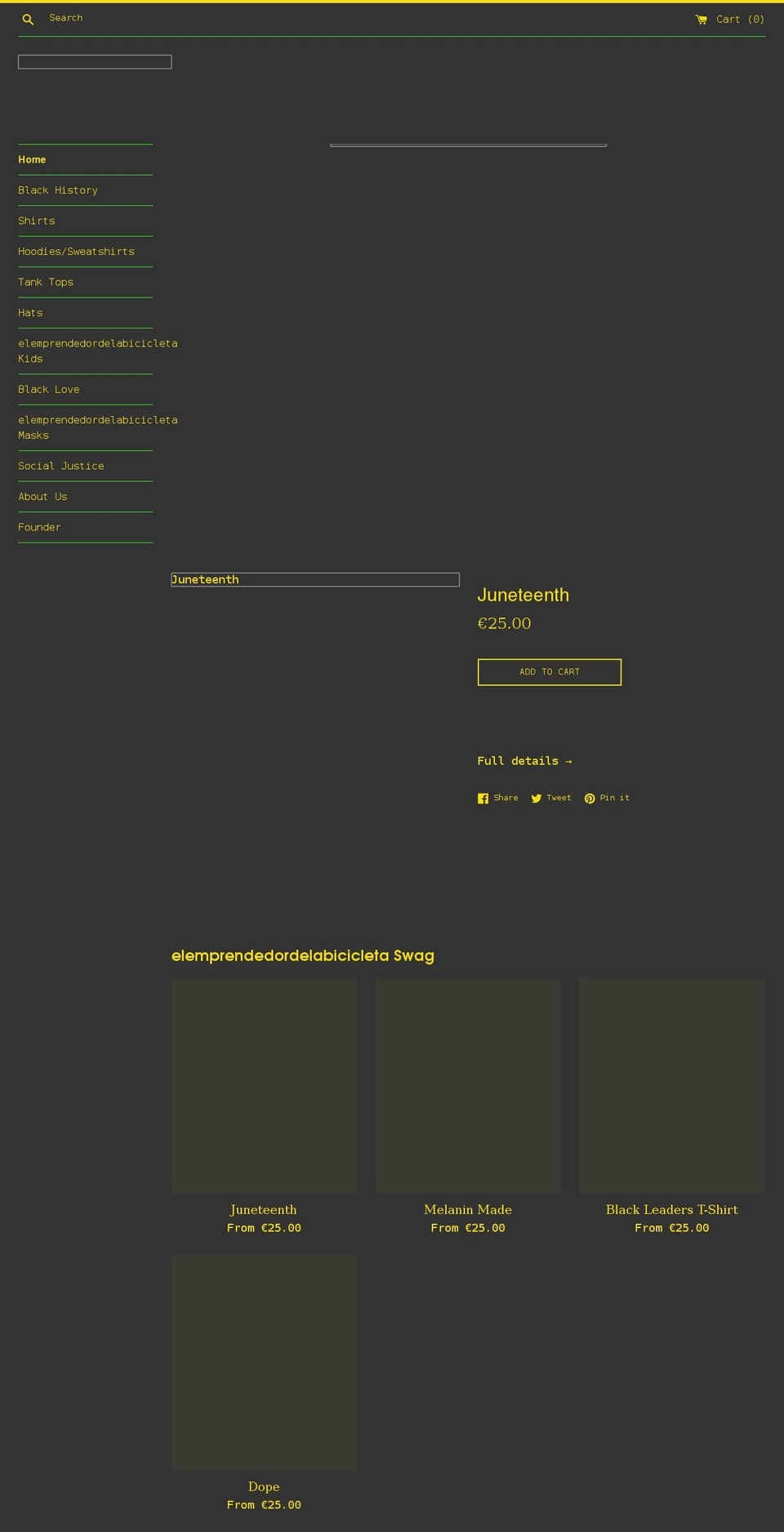 elemprendedordelabicicleta.com shopify website screenshot