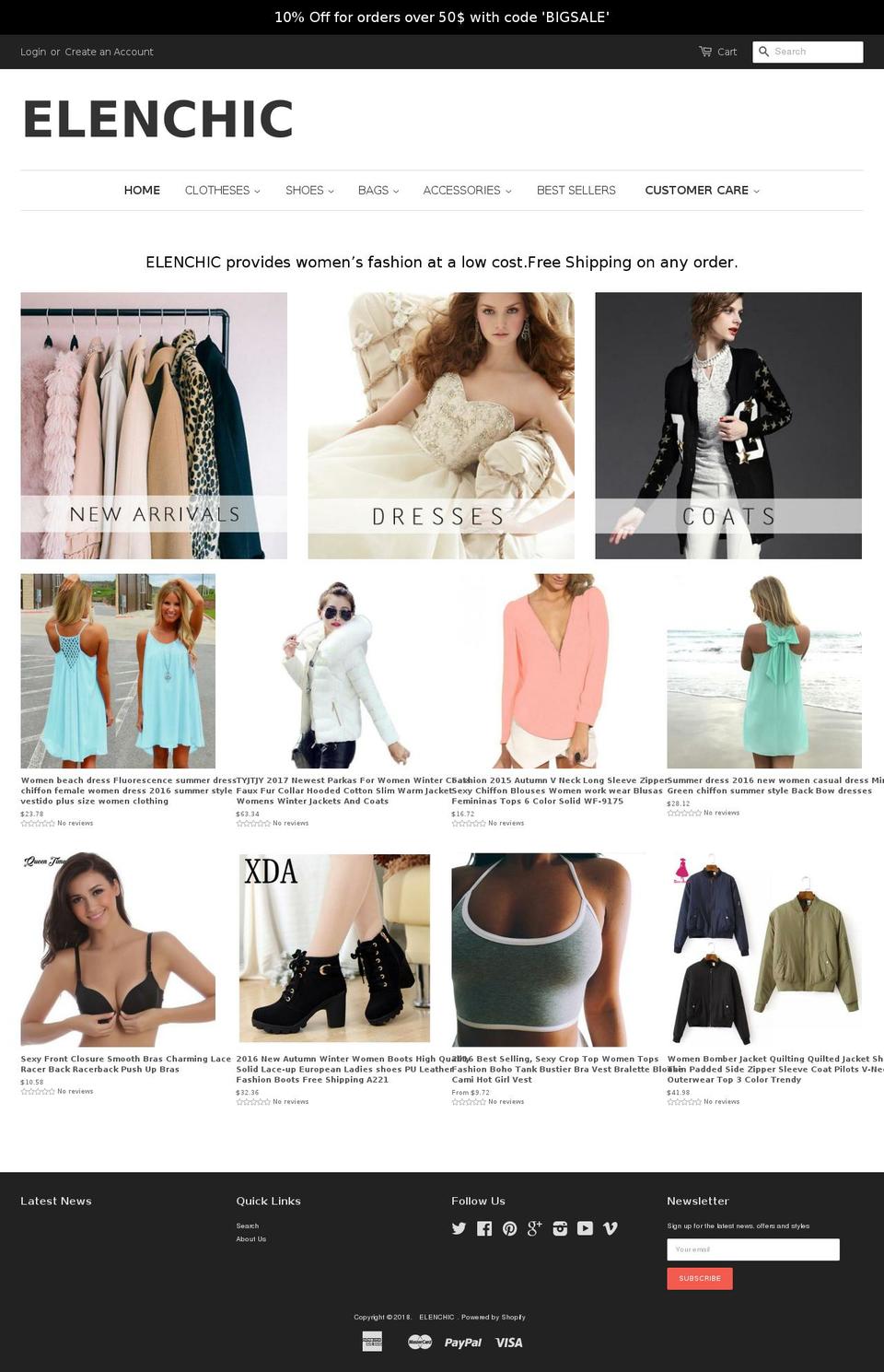 theme-export-www-minchic-com-copy-of-minimal Shopify theme site example elenchic.com