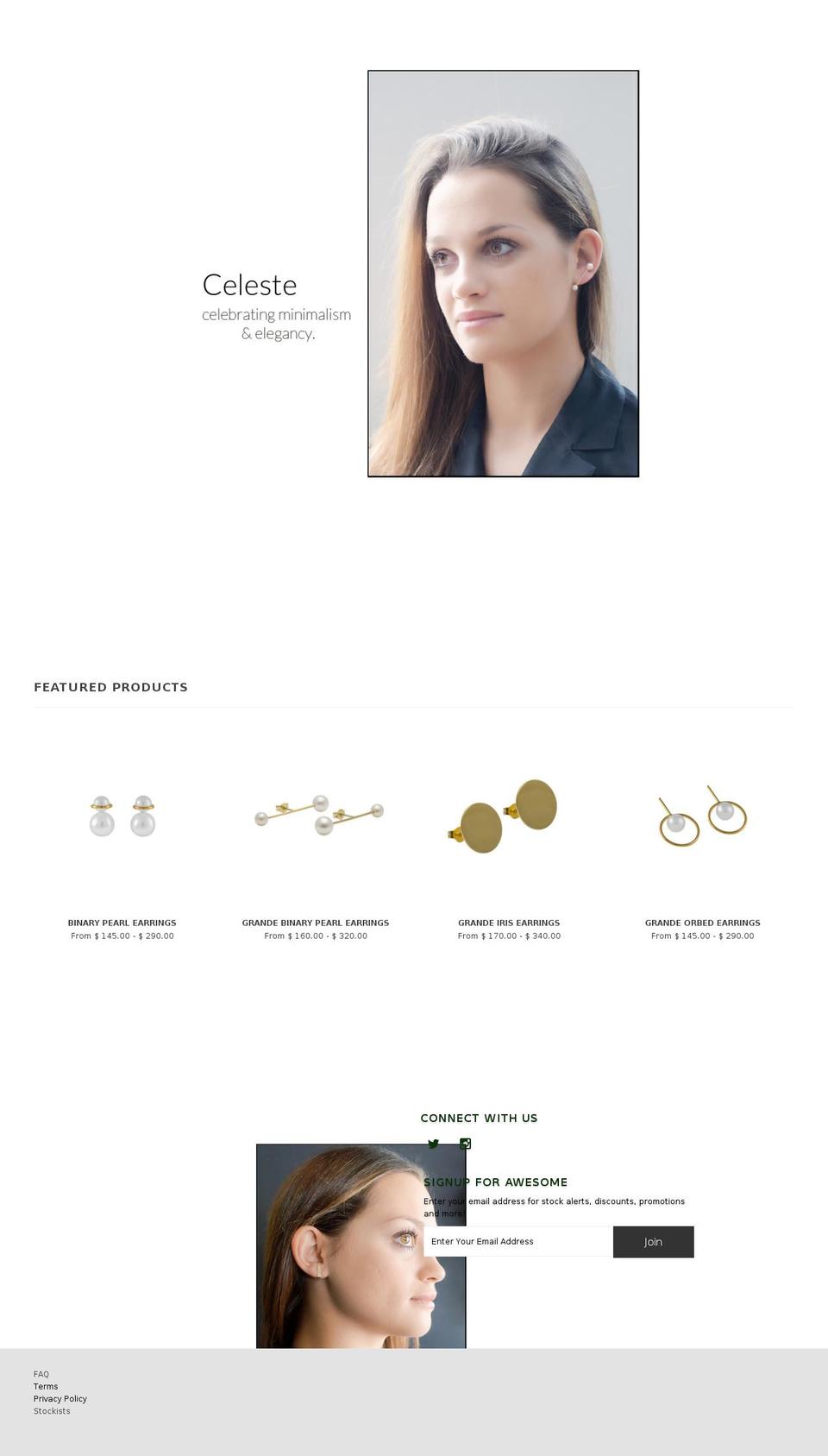 eleniavloniti.com shopify website screenshot