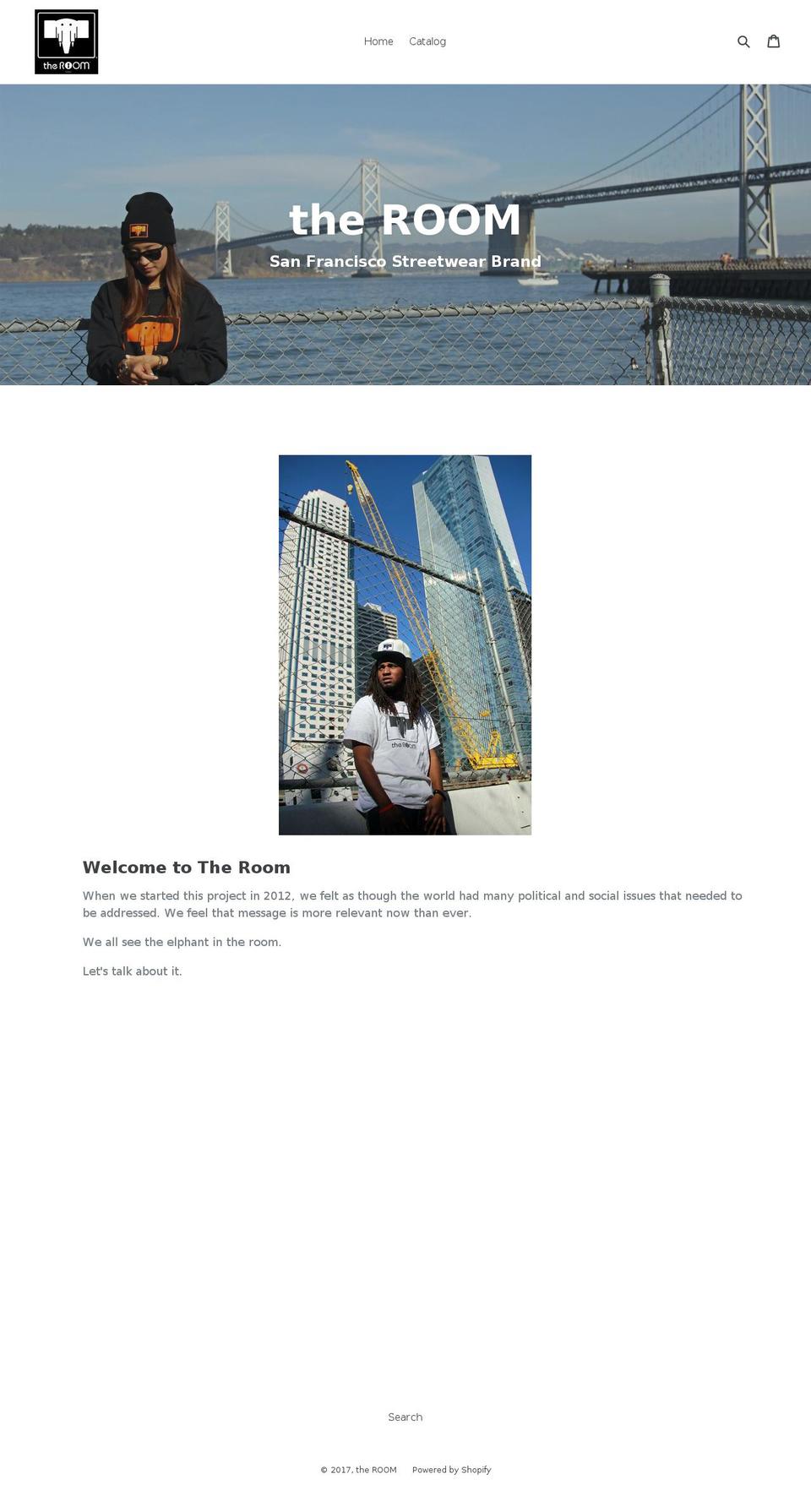 elephantsroom.com shopify website screenshot
