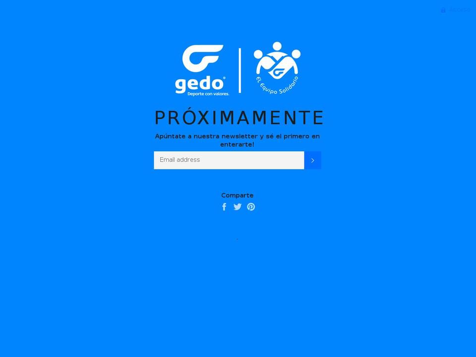 elequiposolidario.com — Shopify storefront screenshot