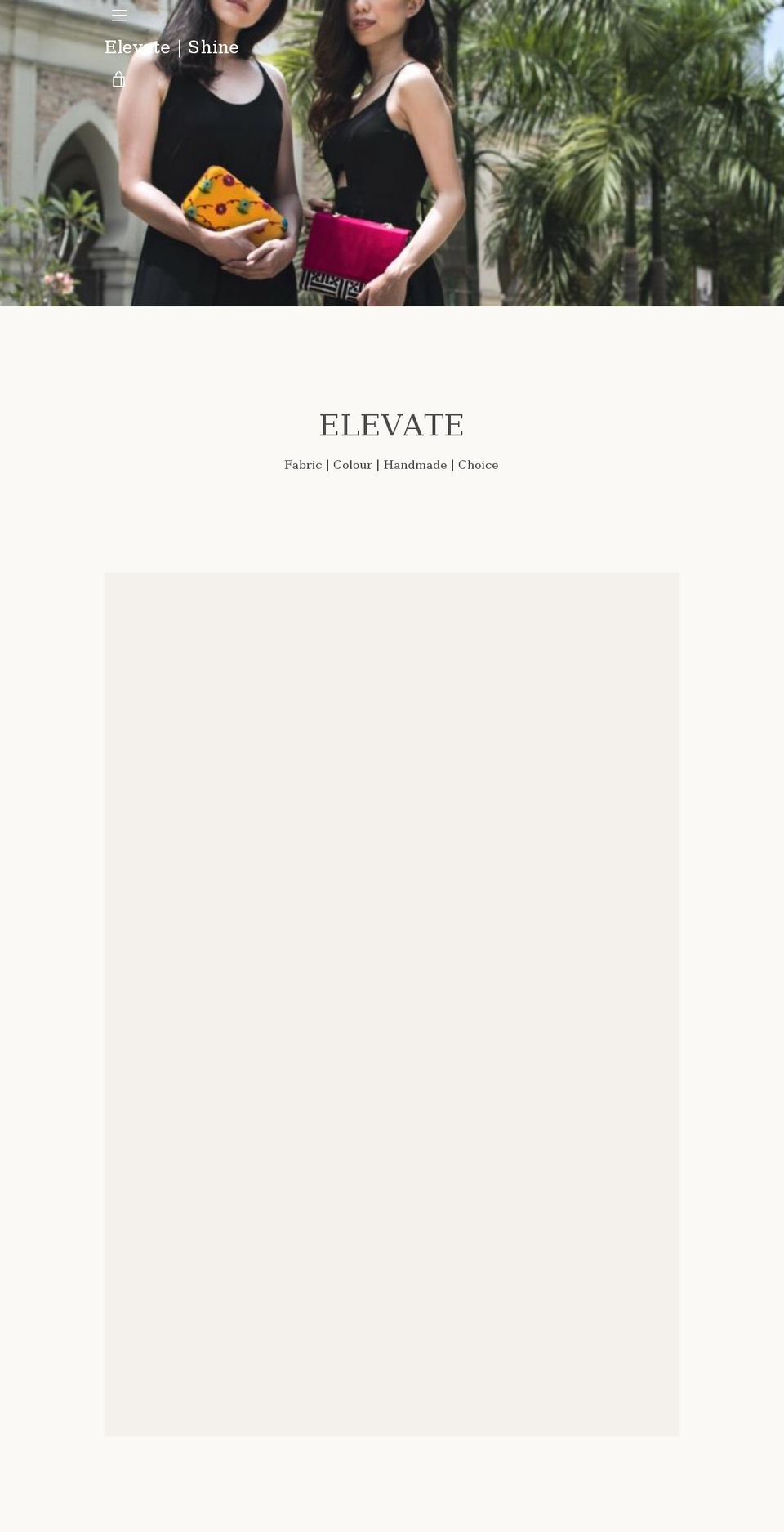 elevateshine.com — Shopify storefront screenshot