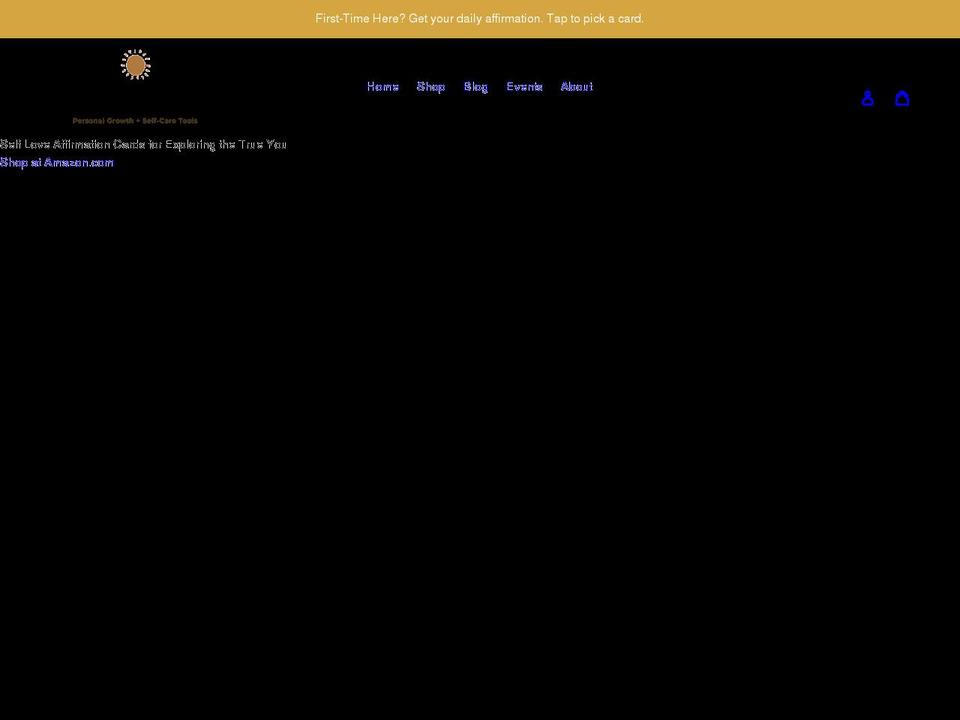 eleven11affirmations.com shopify website screenshot