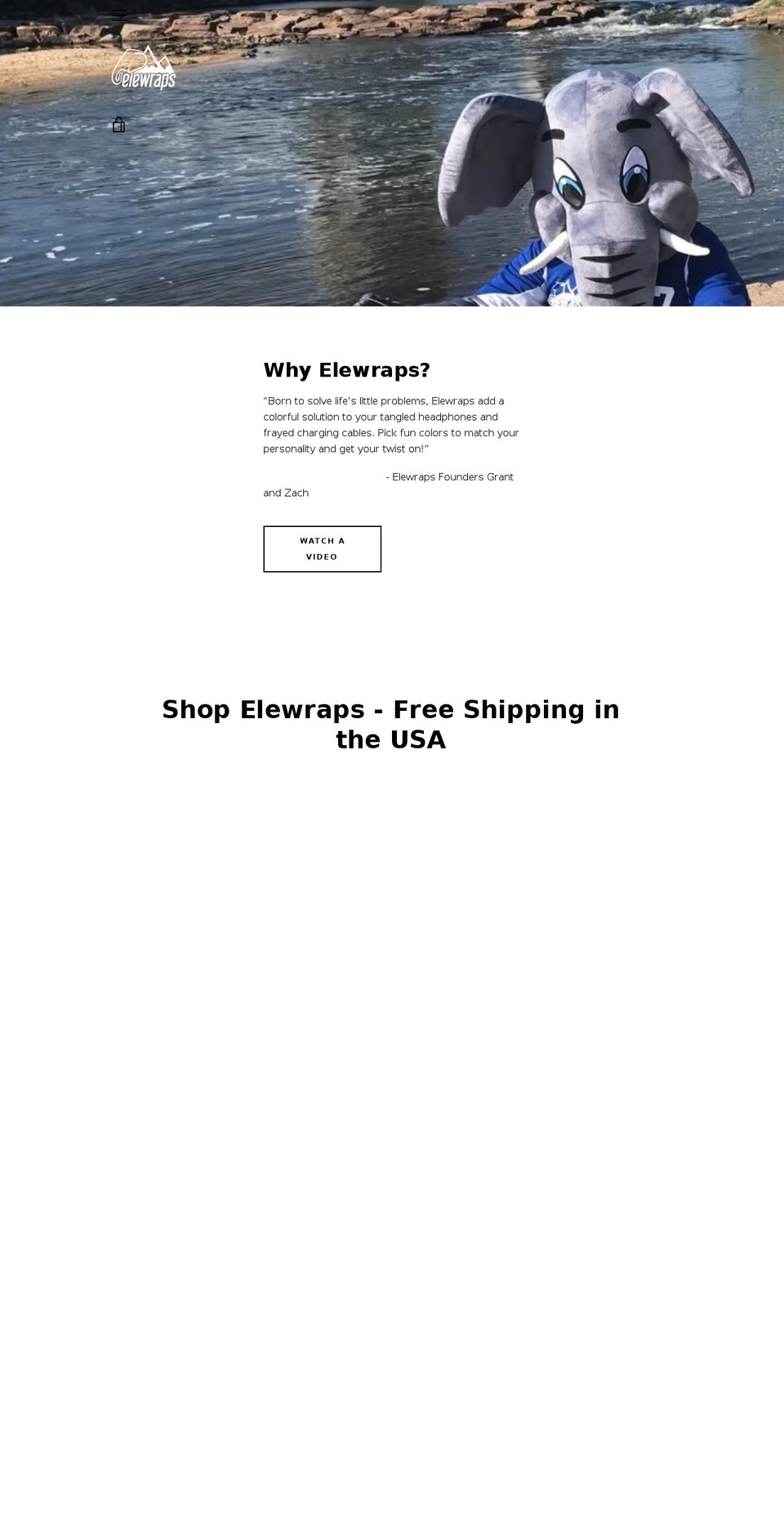 elewraps.com — Shopify storefront screenshot
