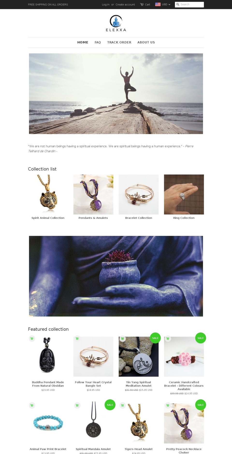 elexxa.com — Shopify storefront screenshot