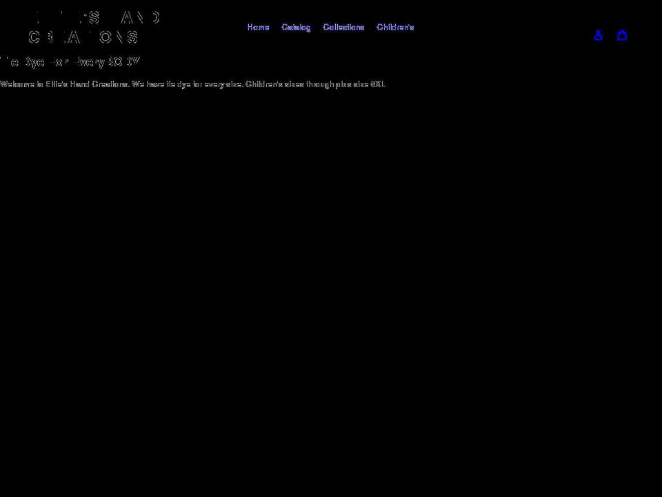 elfieshandcreations.com shopify website screenshot