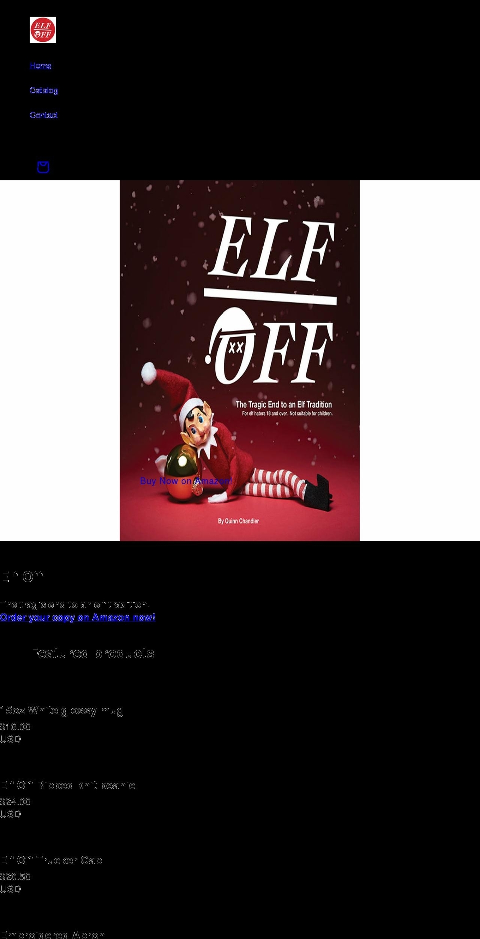 elfoff.com shopify website screenshot