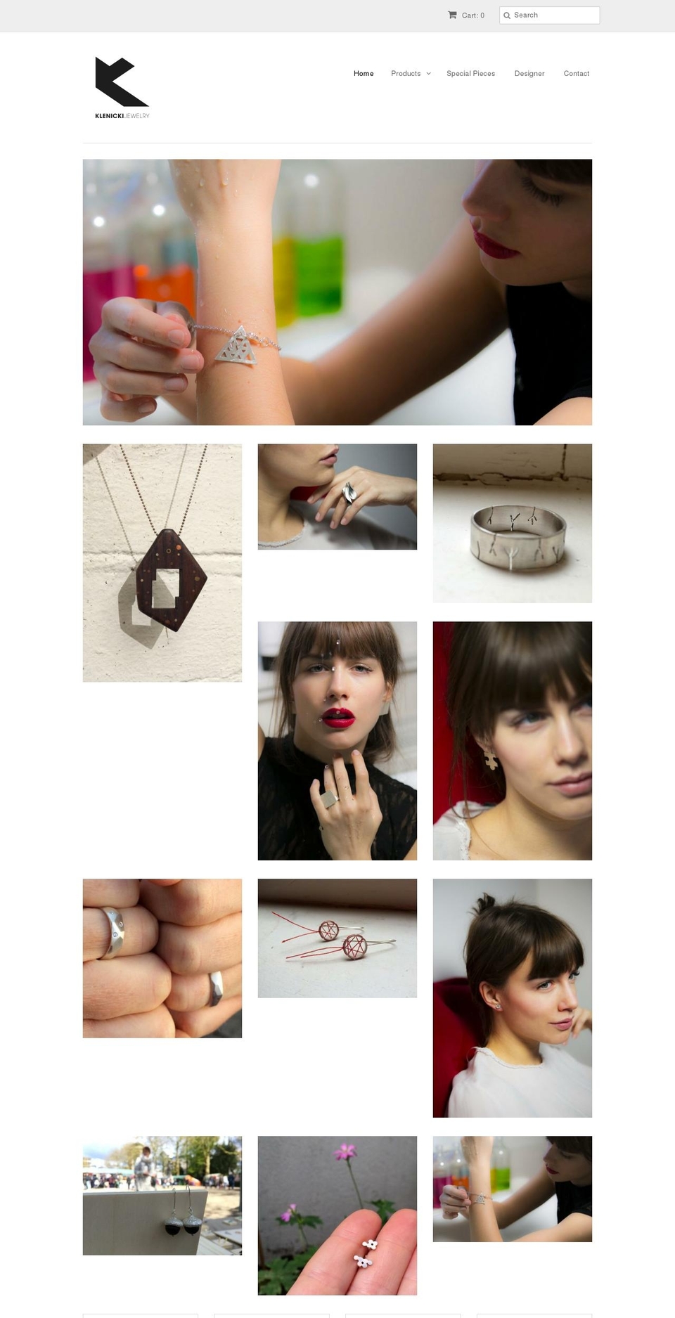 elianaklenicki.com — Shopify storefront screenshot