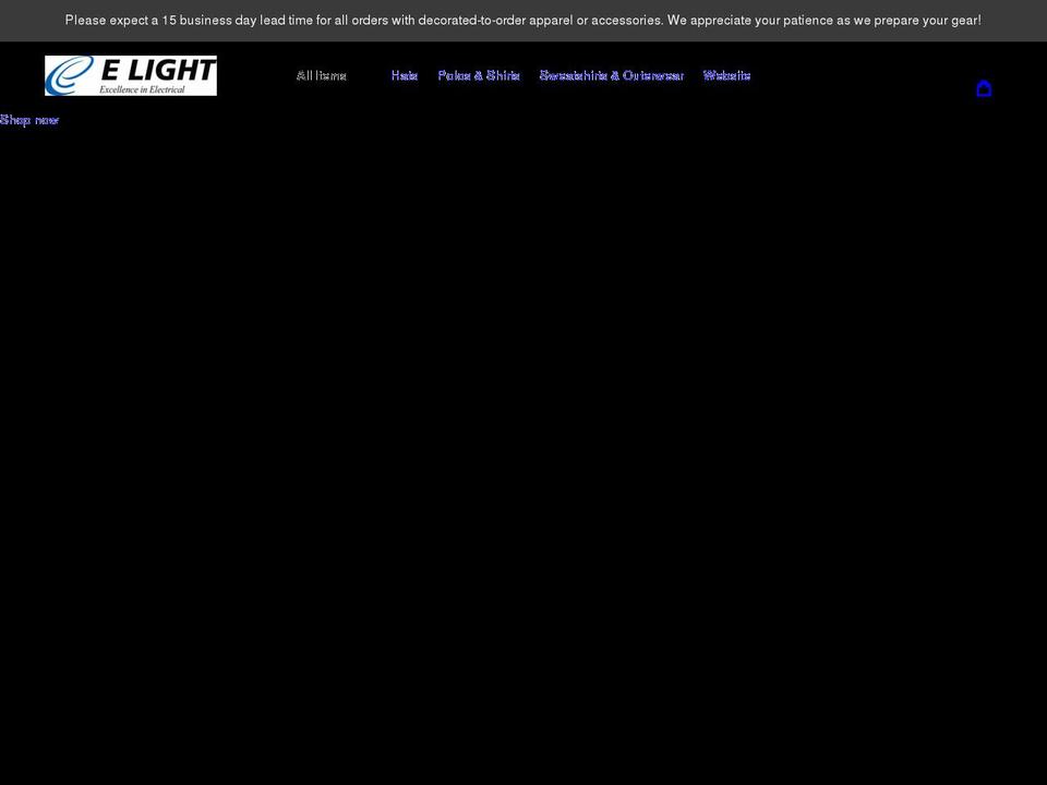 elightelectric.myshopify.com shopify website screenshot