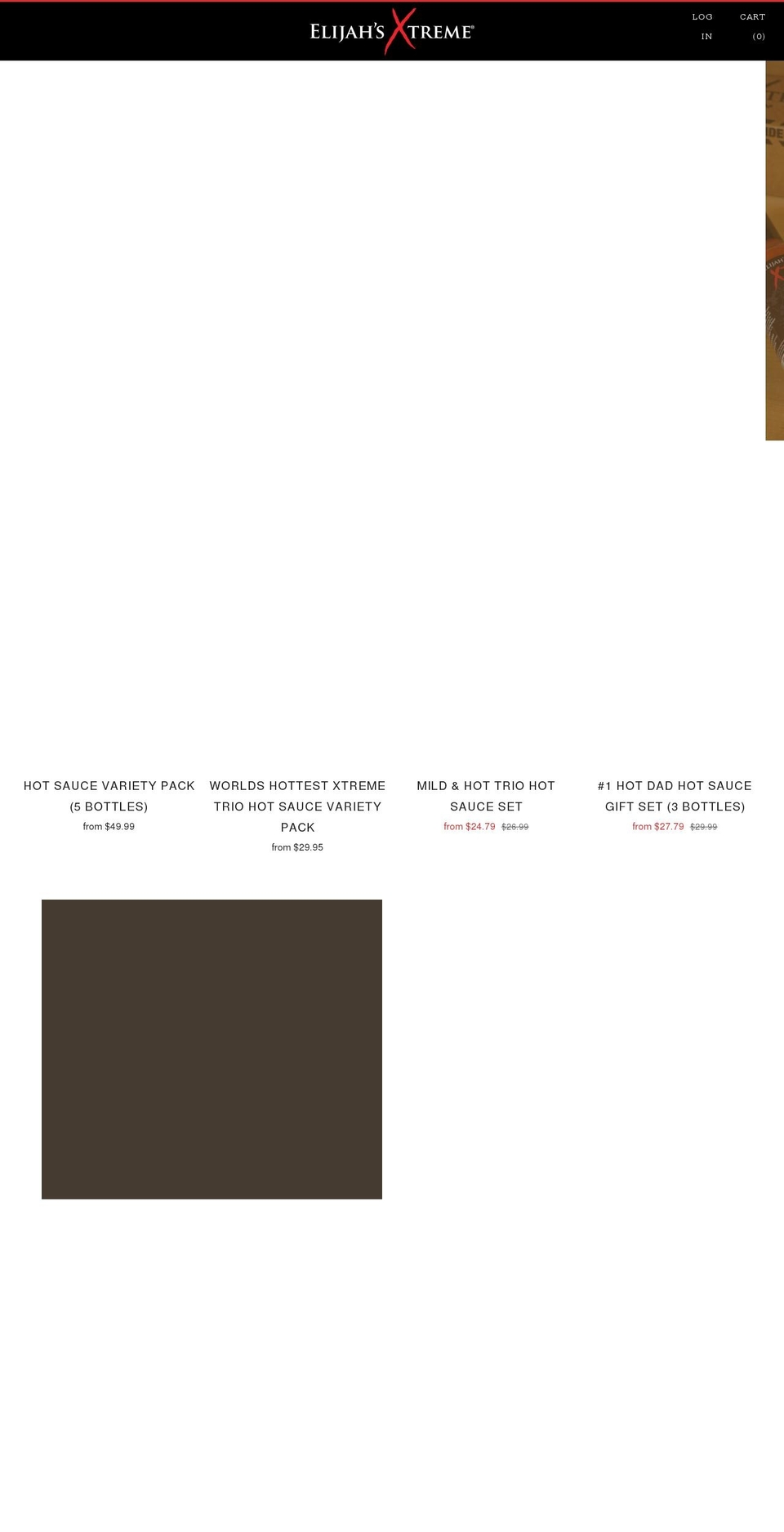 elijahsxtreme.com shopify website screenshot