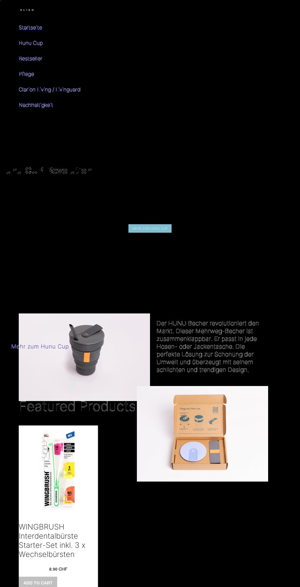 April   Homepage Final Content + Upda Shopify theme site example eliko.ch