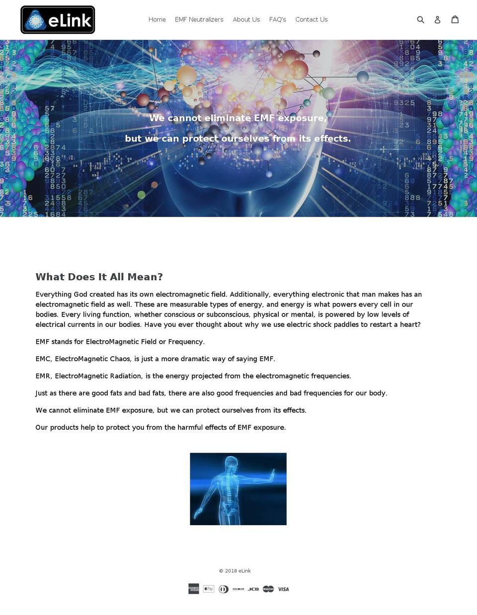 elinkemf.com shopify website screenshot