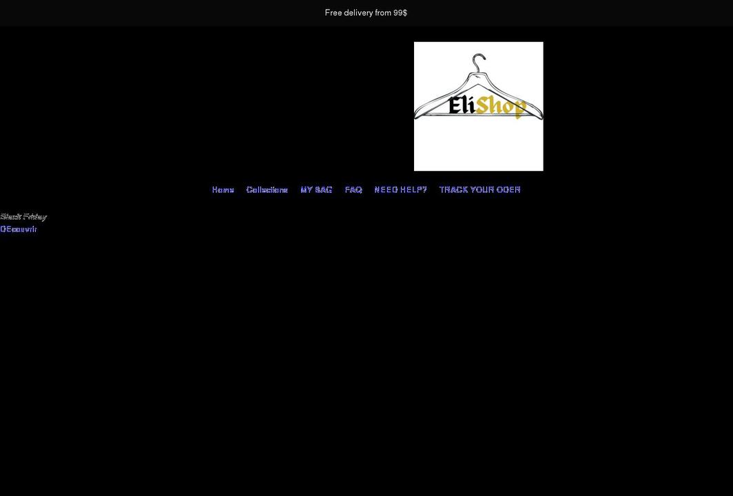 elishop.store shopify website screenshot