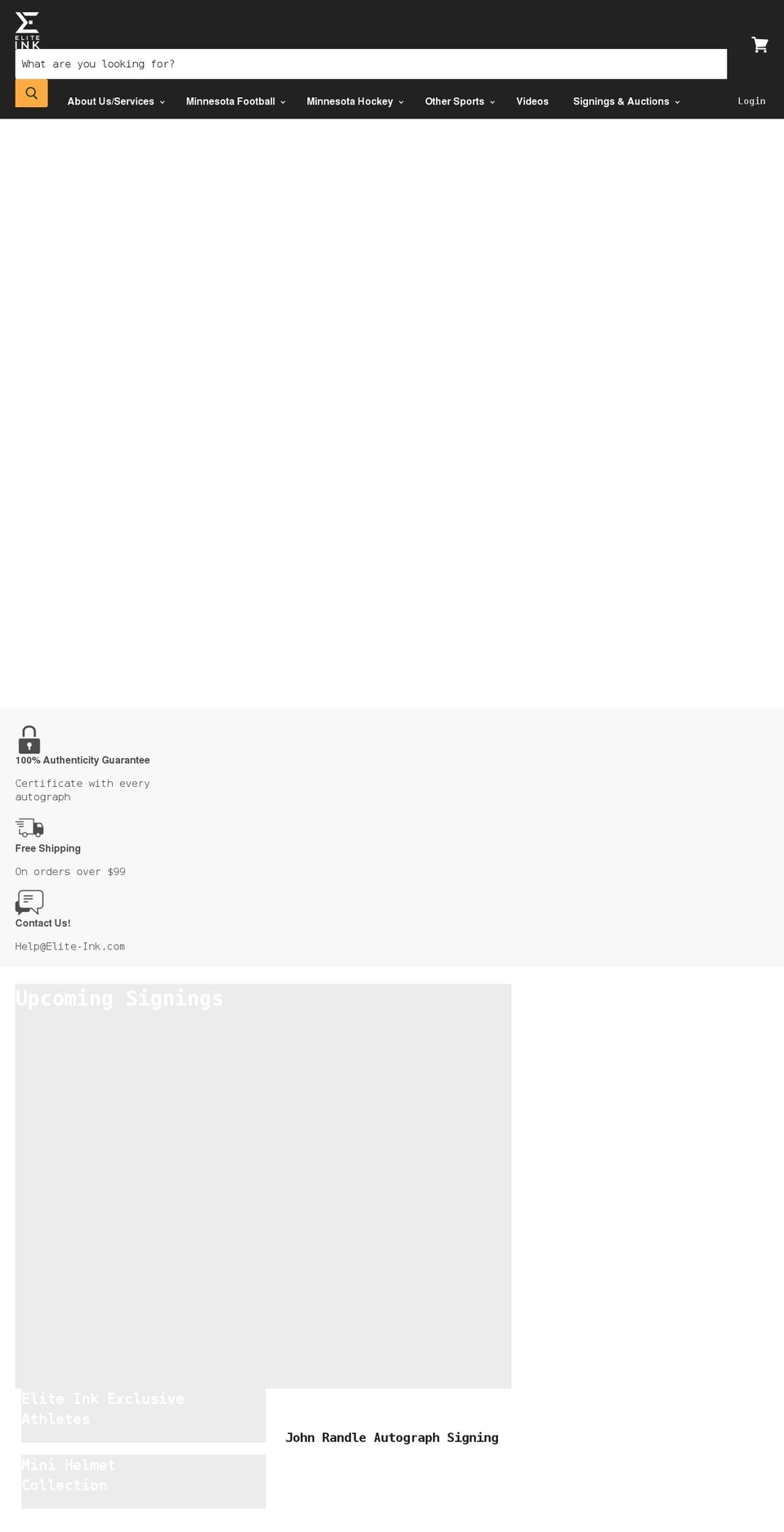 elite-ink.com shopify website screenshot