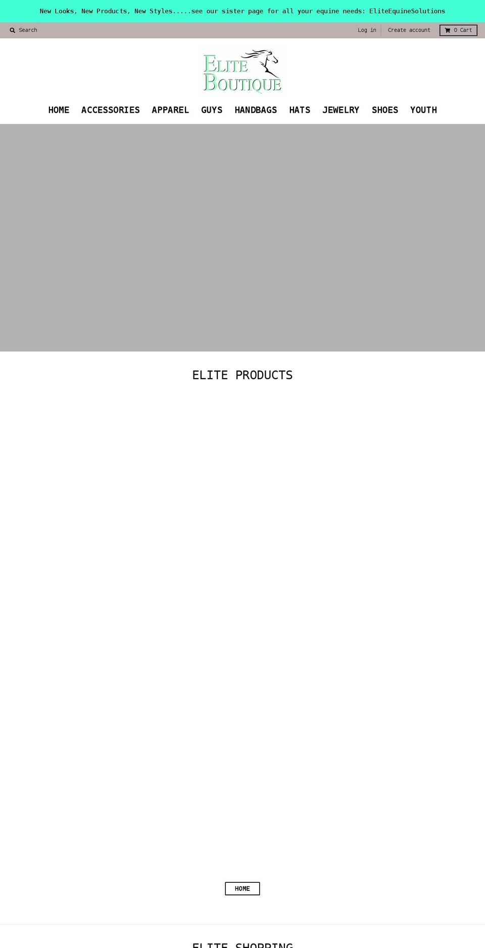 eliteboutiqueok.com shopify website screenshot