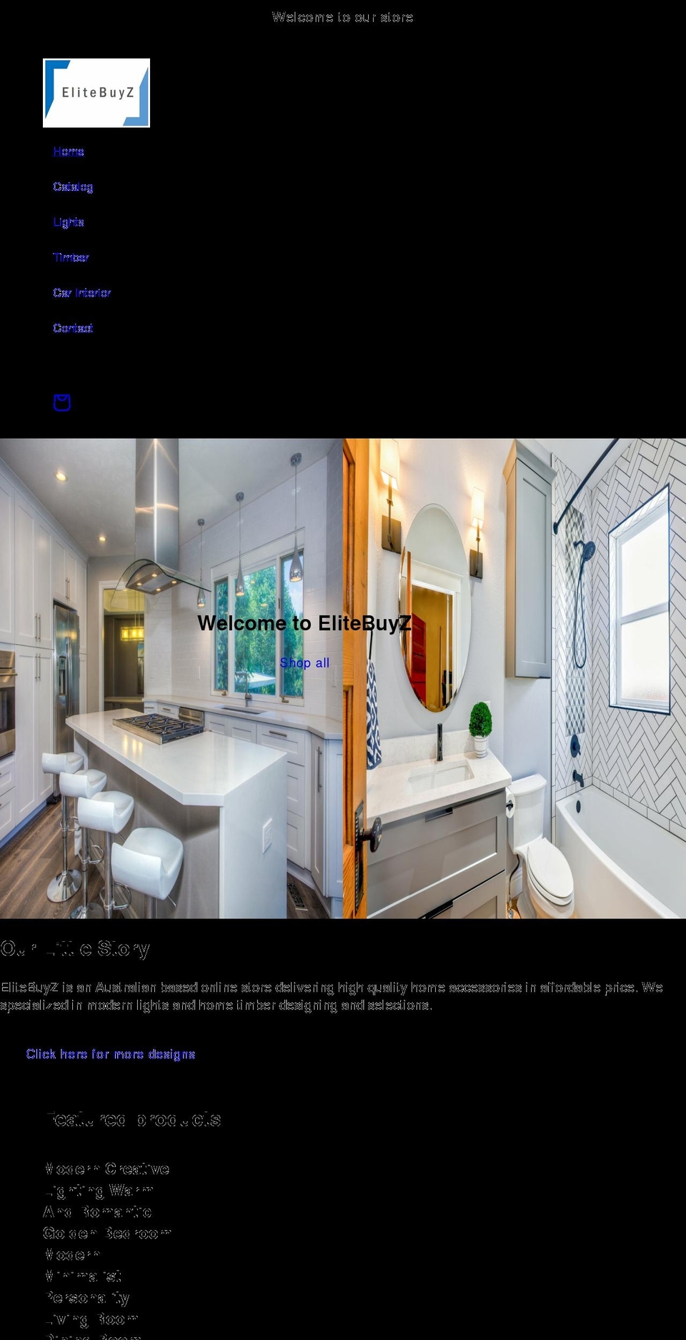 elitebuyz.com shopify website screenshot