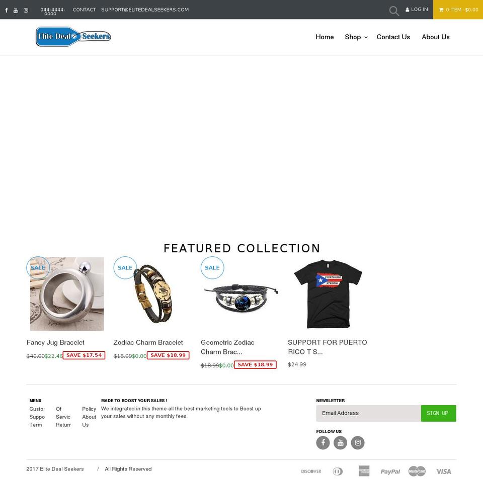 imacdevil-shopify-booster Shopify theme site example elitedealseekers.com