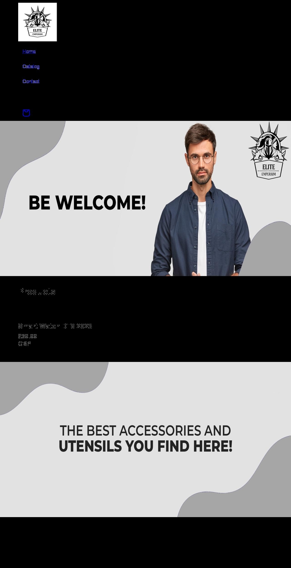 eliteemperium.com shopify website screenshot