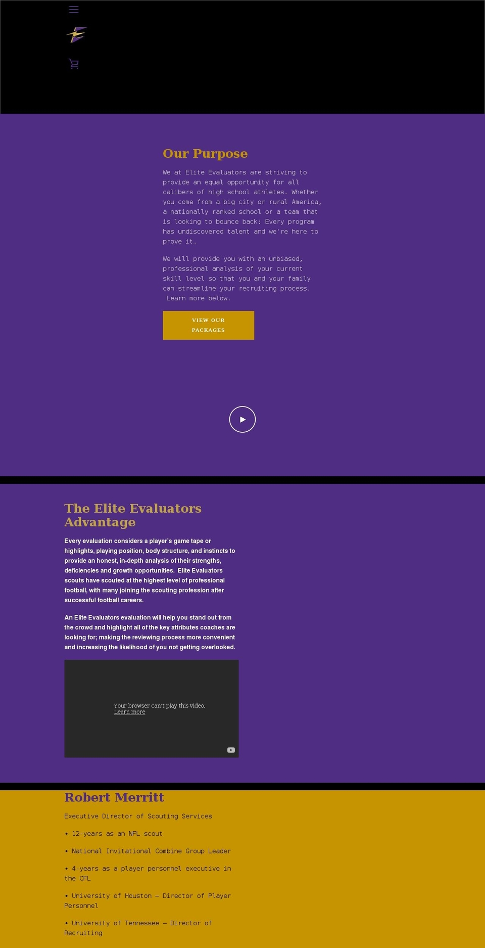 eliteevaluators.com — Shopify storefront screenshot