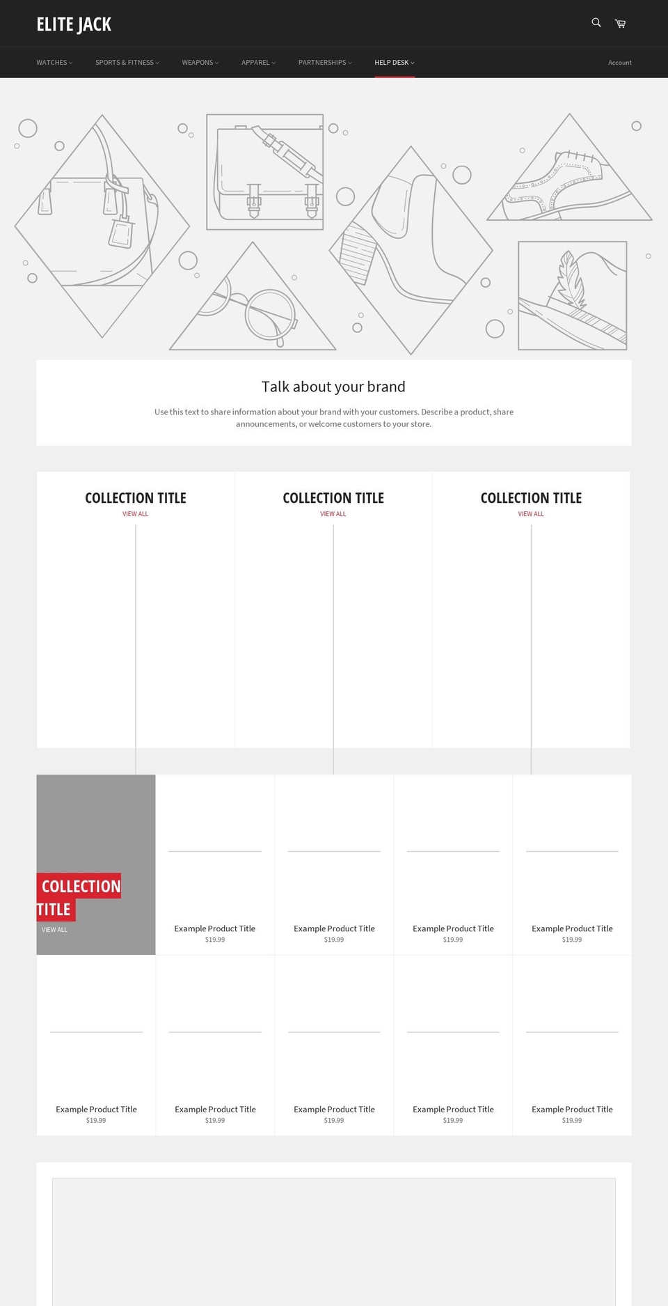 elitejack.com — Shopify storefront screenshot