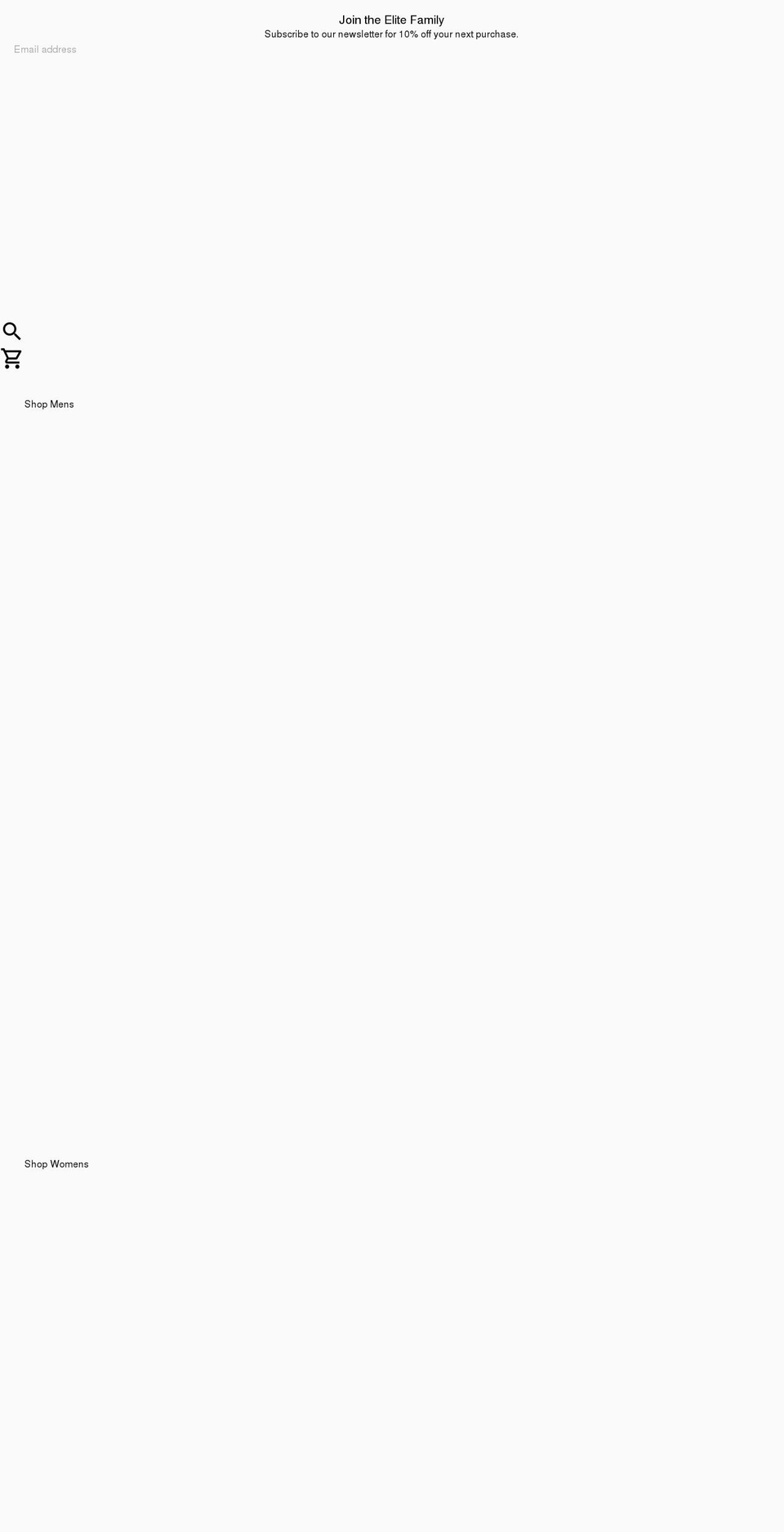 eliteliftwear.com shopify website screenshot