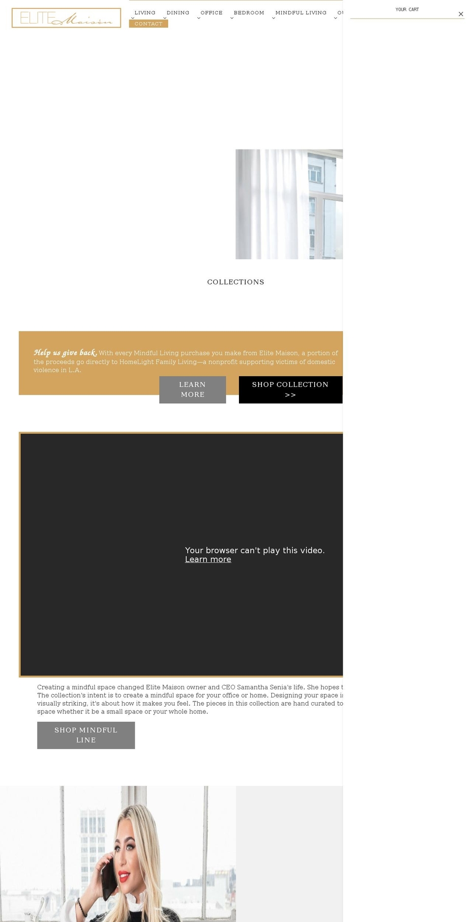 elitemaison.com shopify website screenshot