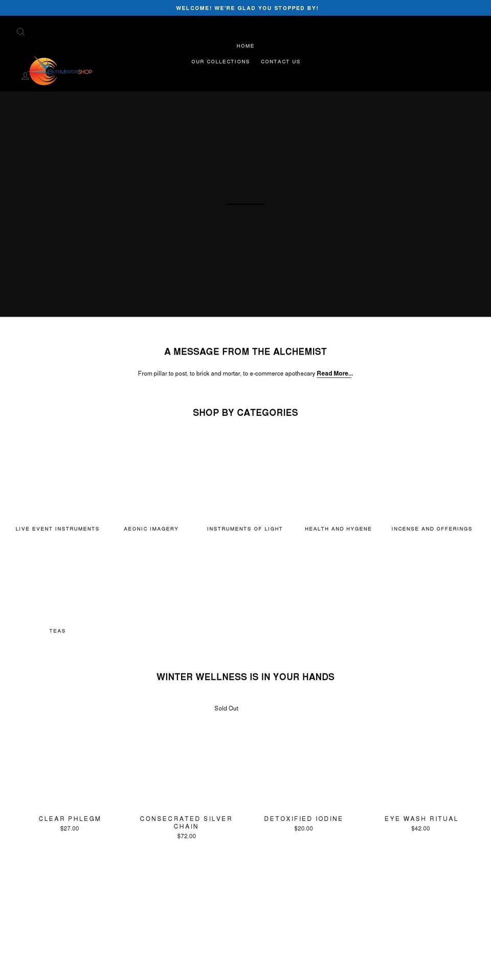 elitementorshop.net shopify website screenshot