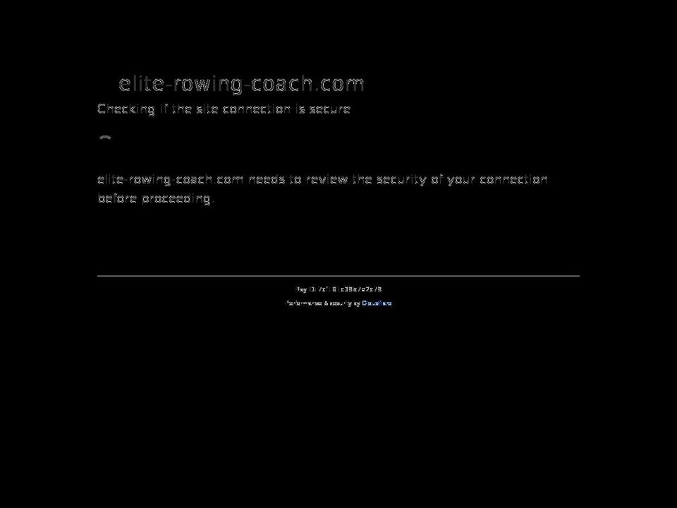 eliterowingcoach.com — Shopify storefront screenshot