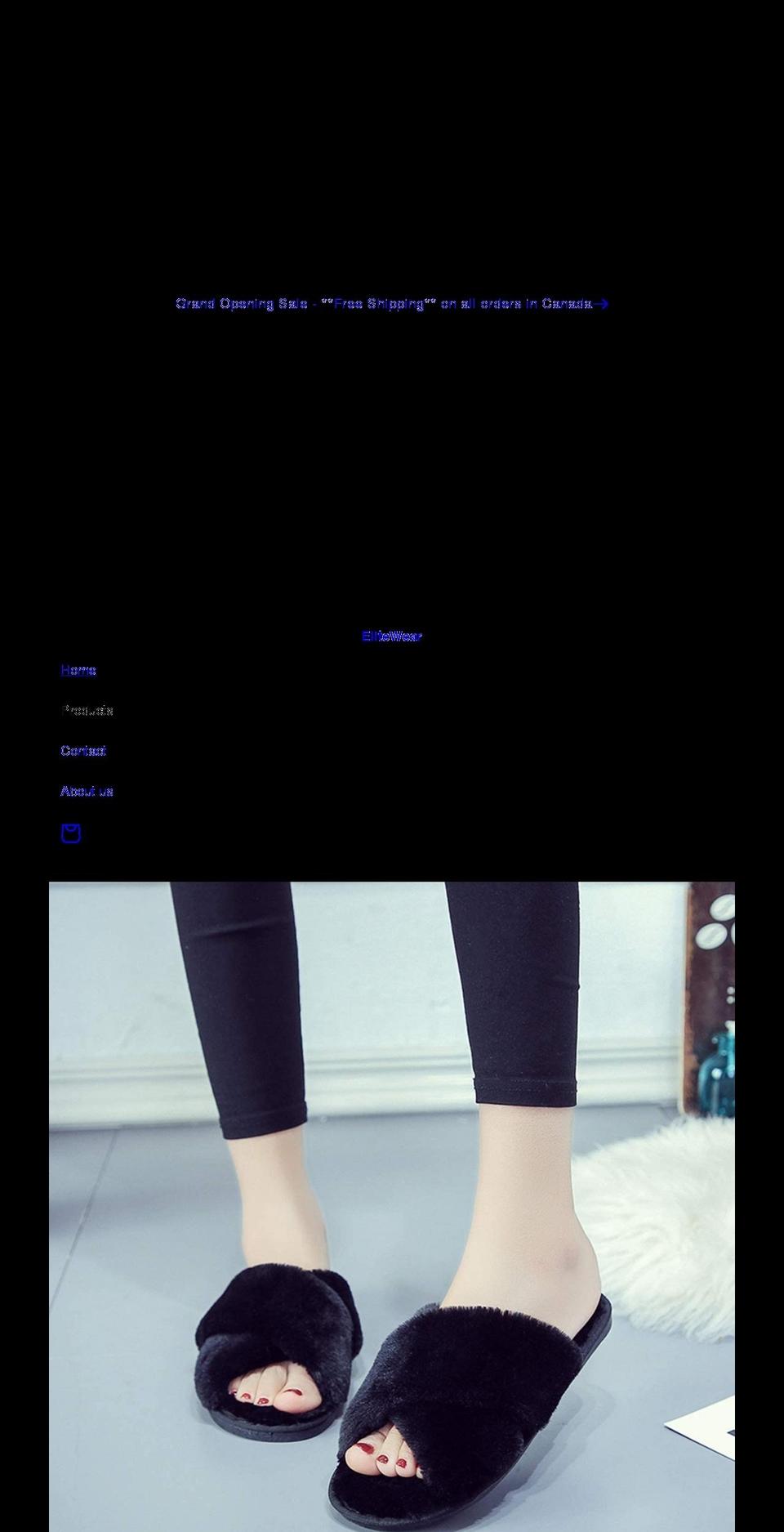 elitewear.ca shopify website screenshot