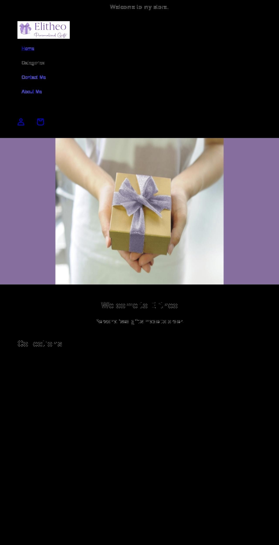 elitheo.co.uk shopify website screenshot