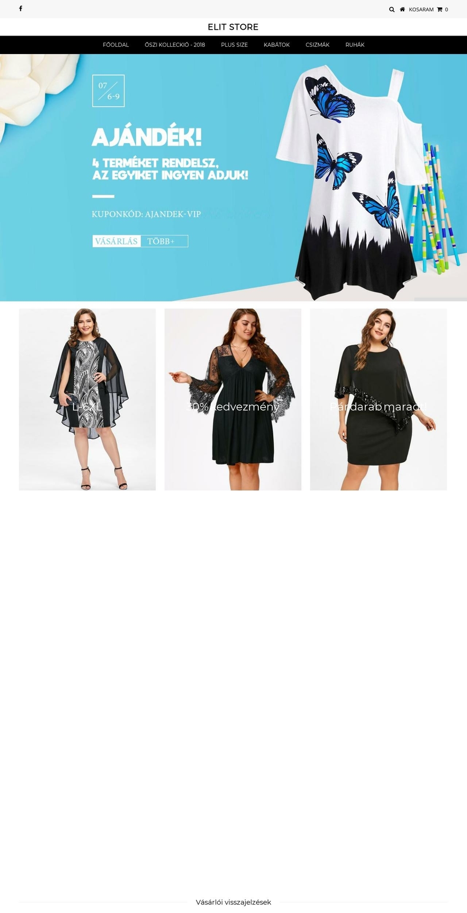 elitwebstore.com shopify website screenshot