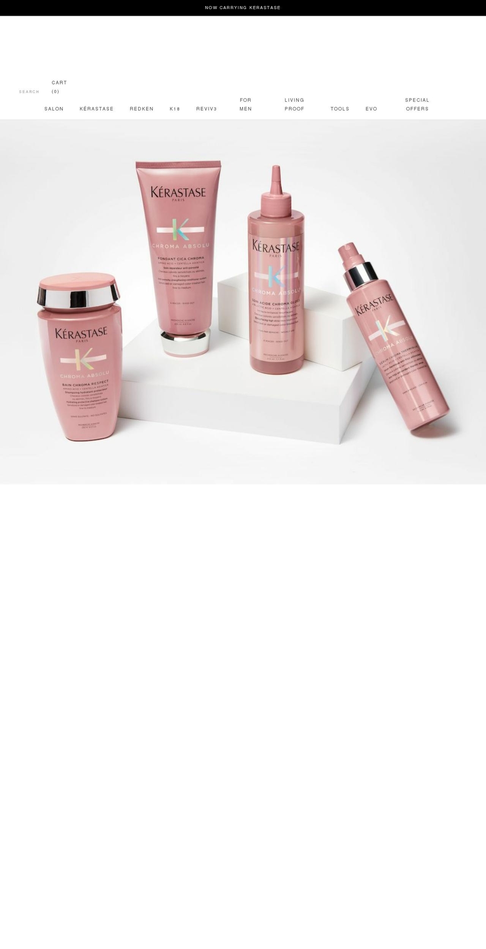 elixir-hair-studio.myshopify.com shopify website screenshot