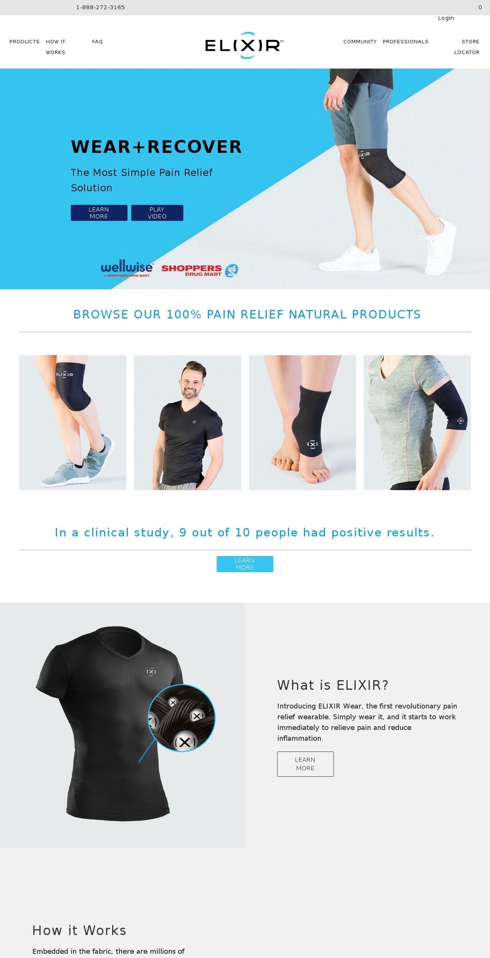 seoul Shopify theme site example elixirwear.com