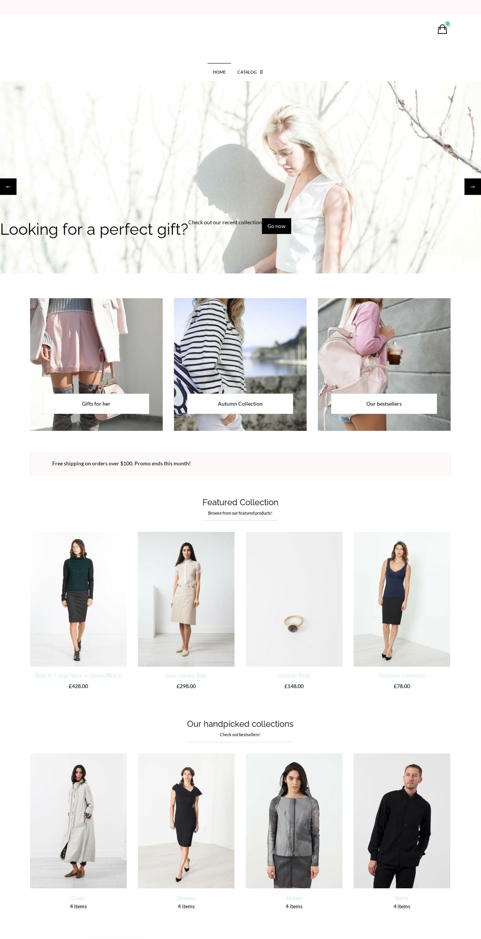elizabeth-theme.myshopify.com shopify website screenshot