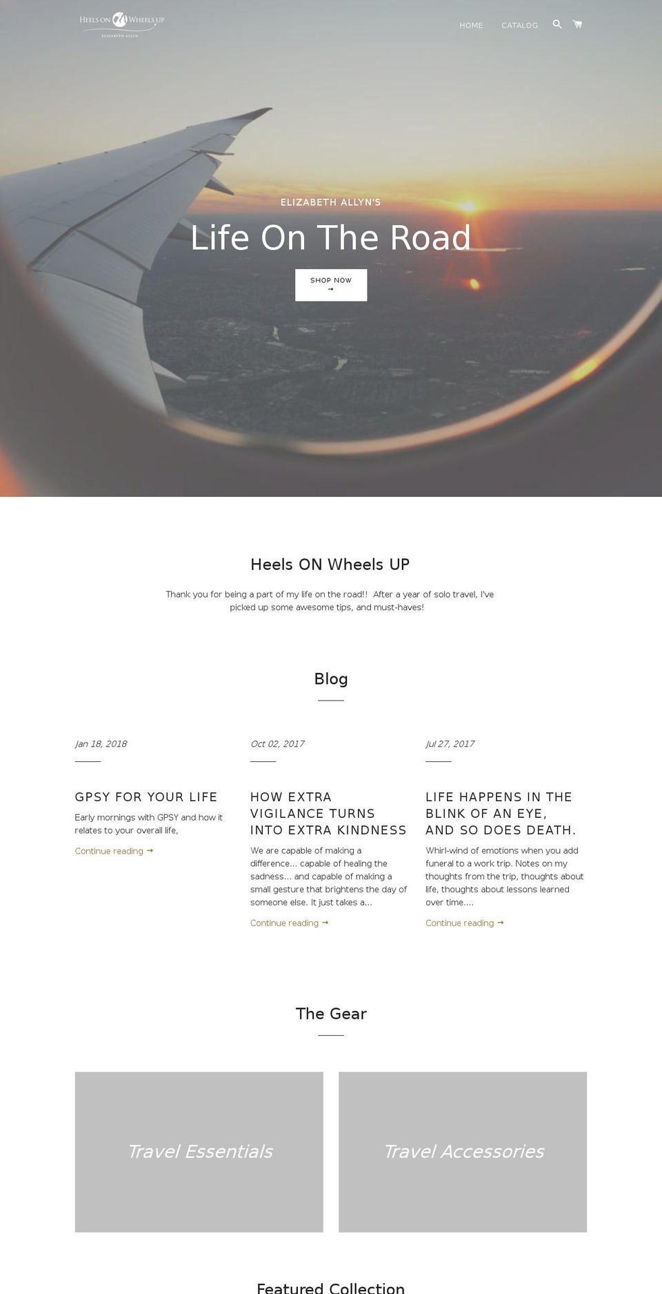 elizabethallyn.com — Shopify storefront screenshot