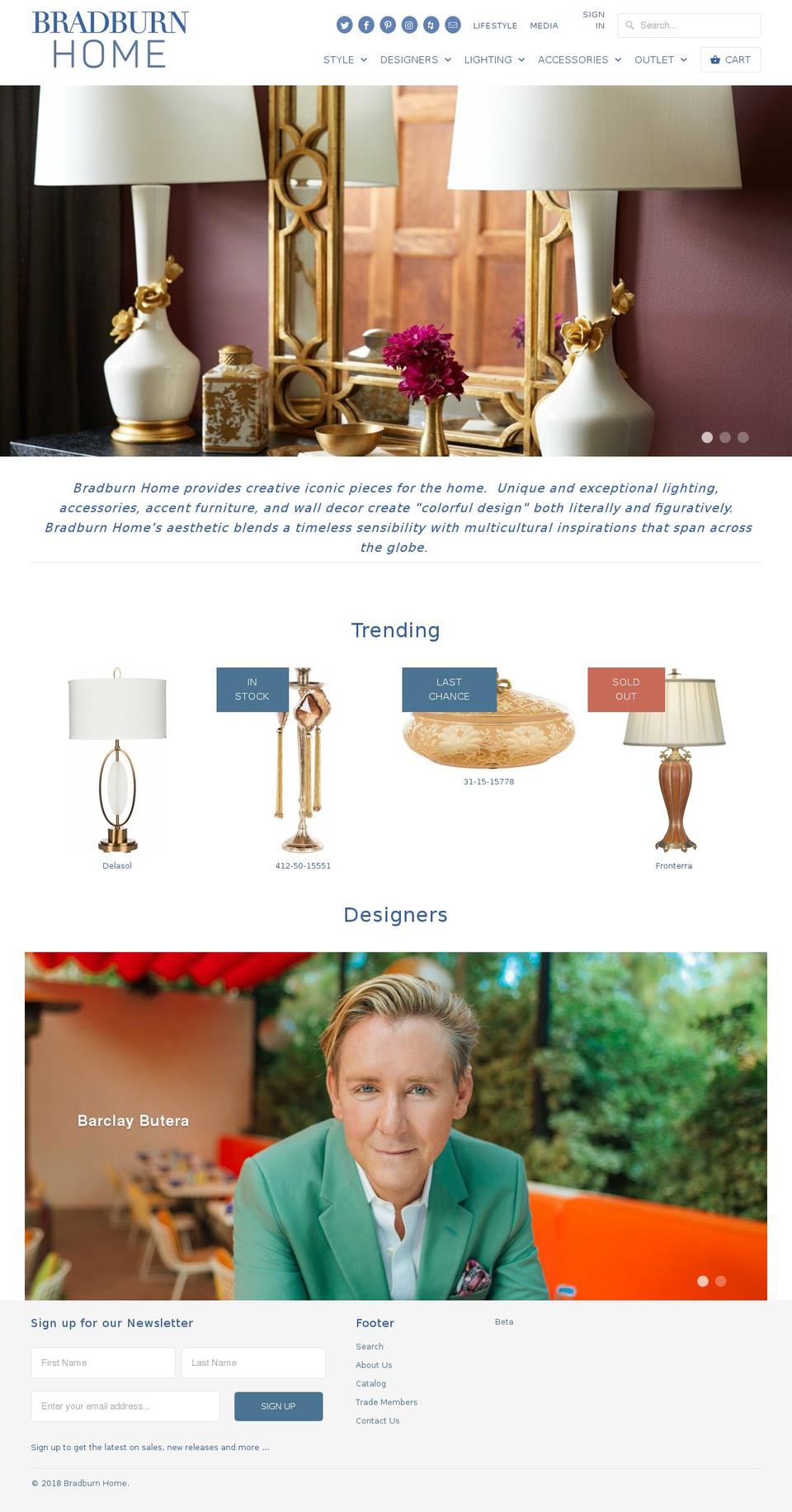 elizabethmarshall.com — Shopify storefront screenshot