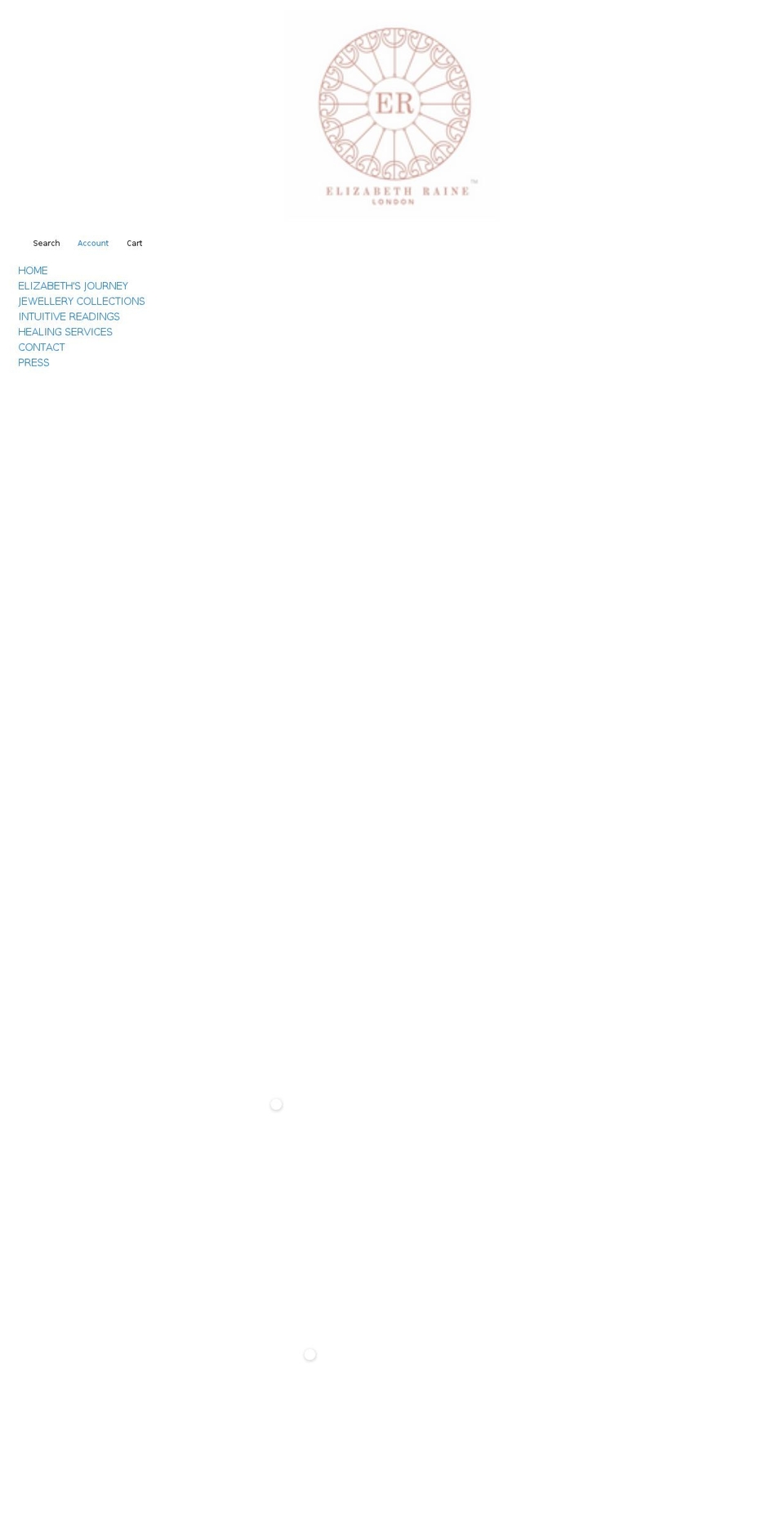 elizabethraine.com shopify website screenshot