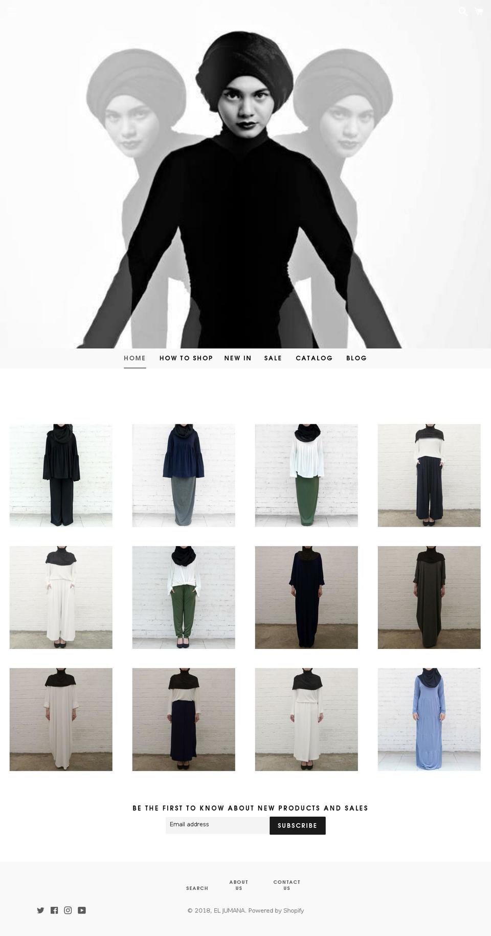 eljumana.com — Shopify storefront screenshot